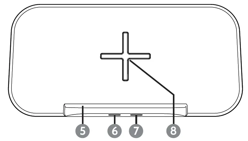 i-box WJ-202 Portable Bluetooth Speaker with Wireless Charging-5