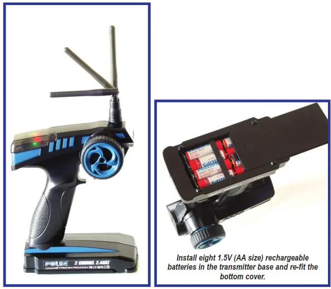 FTX5543 Vantage Carnage 1-10 4WD Brushless- Etronix Pulse