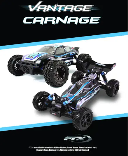 FTX5543 Vantage Carnage 1-10 4WD Brushless- Last