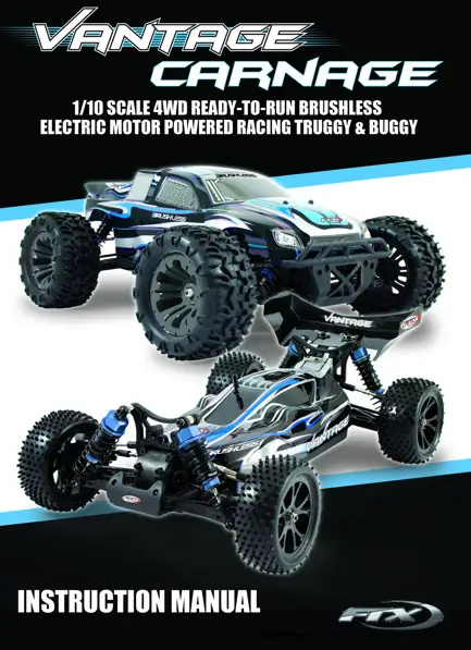 FTX5543 Vantage Carnage 1-10 4WD Brushless