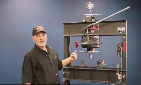 Dake 50h Hand-operated Hydraulic Press Instruction Manual