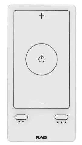 Rab Lcblueremote/w Blue Remote User Manual