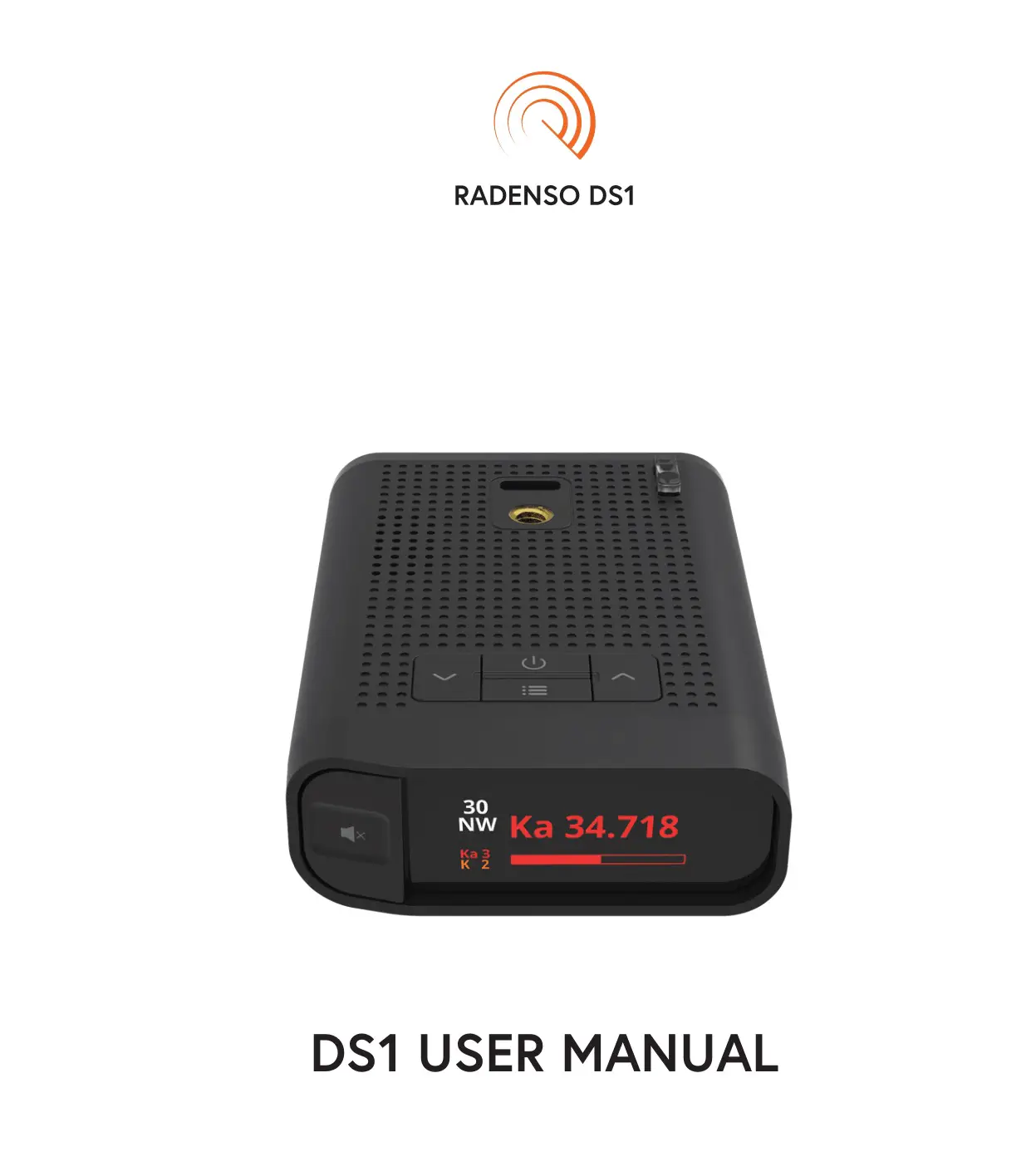 radenso DS1 Extreme Range Radar User Manual