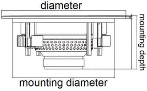 Power Dynamics WCS Series 952 590 Ceiling Speaker WIFI BT - INSTALLATION