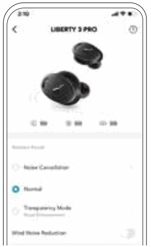 Soundcore Liberty 3 Pro Noise Cancelling Earbuds True Wireless Earbuds - Ambient sound