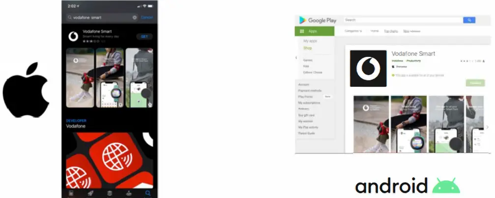 THINKWARE DASH CAM Activation of the Vodafone Sim Smart Sim FIG 1