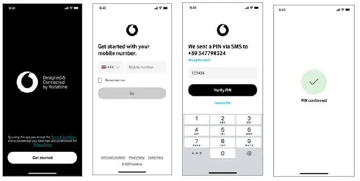 THINKWARE DASH CAM Activation of the Vodafone Sim Smart Sim FIG 2