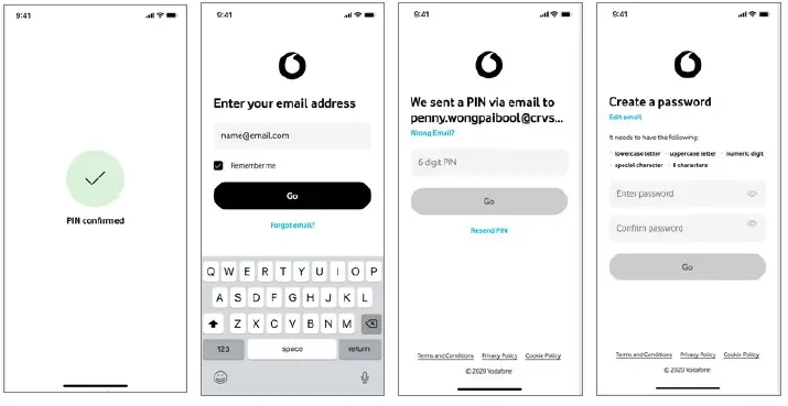 THINKWARE DASH CAM Activation of the Vodafone Sim Smart Sim FIG 3