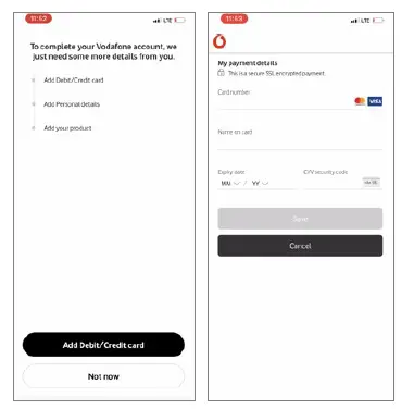 THINKWARE DASH CAM Activation of the Vodafone Sim Smart Sim FIG 6