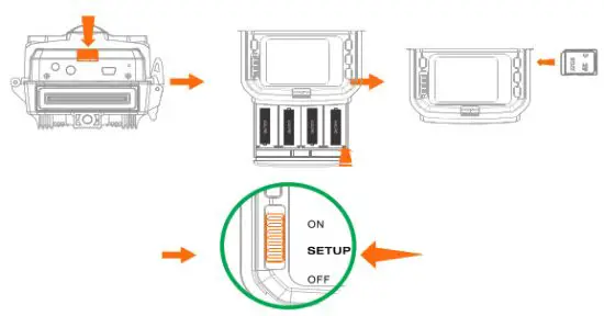 EZETAI B08TMPWCBM Wi-Fi Trail Camera - start