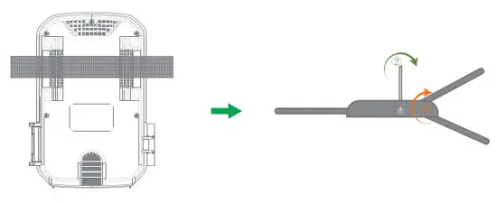 EZETAI B08TMPWCBM Wi-Fi Trail Camera - strap