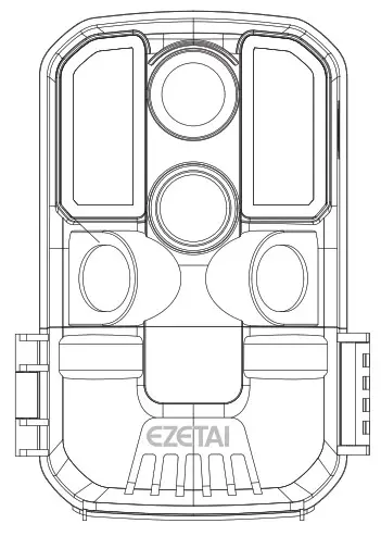 EZETAI B08TMPWCBM Wi-Fi Trail Camera