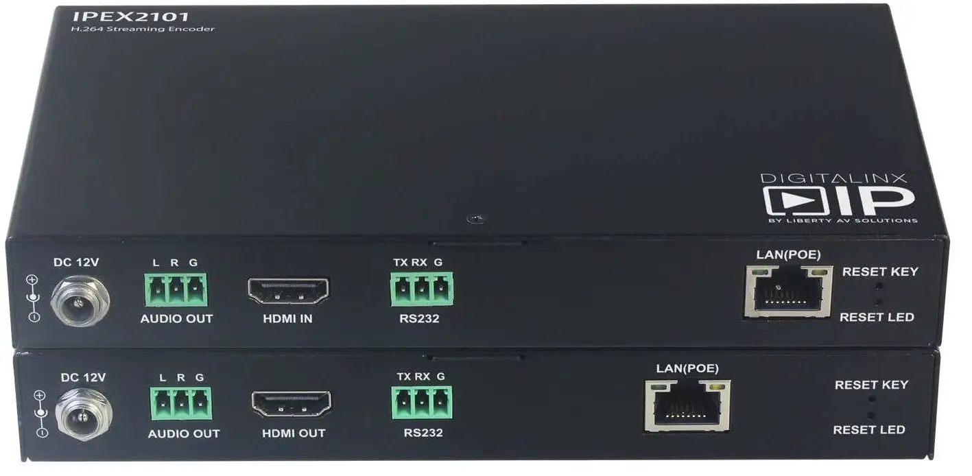DIGITALINXIP IPEX2101 H.264 Streaming Encoder image