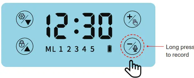 Veken VK1453 Automatic Pet Feeder- Cancel recording