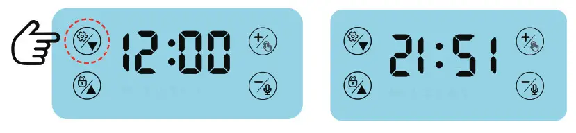 Veken VK1453 Automatic Pet Feeder- Setting time