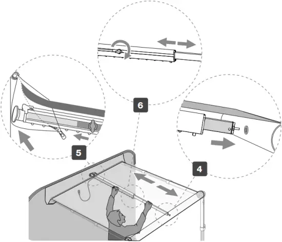 FIAMMA 98655-902 - Installation 4, 5 & 6