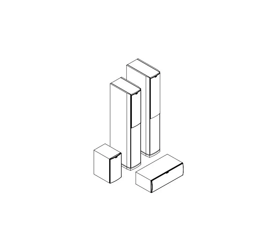 Jamo Studio 500 / 600 Series Instruction Manual Jamo Studio 500 / 600 Series Instruction Manual