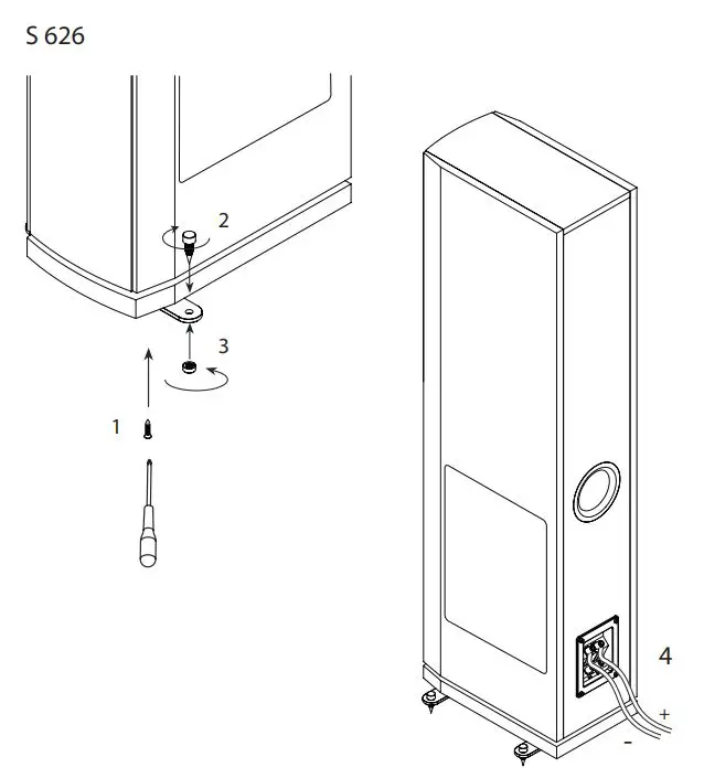jamo Studio 500 600 Series - setup 4