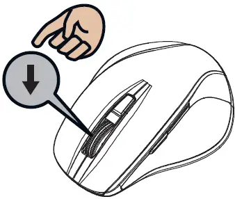 amazon basics G74 6-Button Ergonomic Fig2