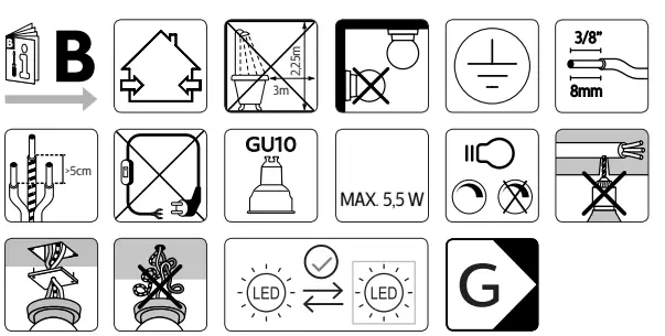 PHILIPS 7534226 Buckram LED Spotlight FIG 2