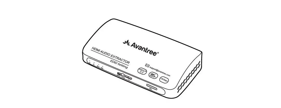 Avantree Othr-hax04 Hdr Hdmi Audio Extractor User Guide