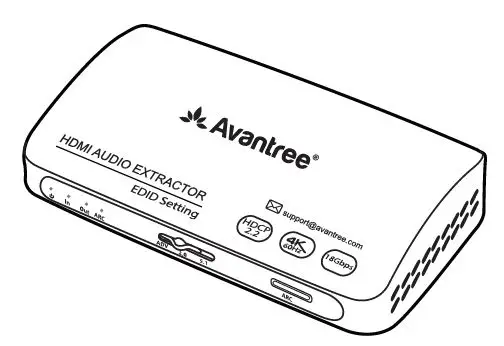 Avantree OTHR-HAX04 HDR HDMI Audio Extractor fig 1