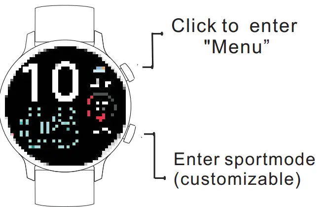 Shenzhen Yingkeda Technology GT02 Smartwatch FIG 1