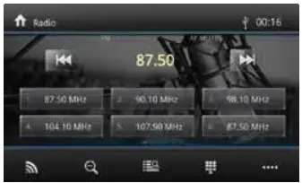 BLAUPUNKT CAr Multimedia redio mode