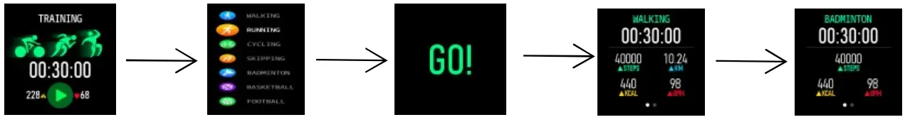 Shenzhen Berace Technology W35 Smart Watches - Choose sports