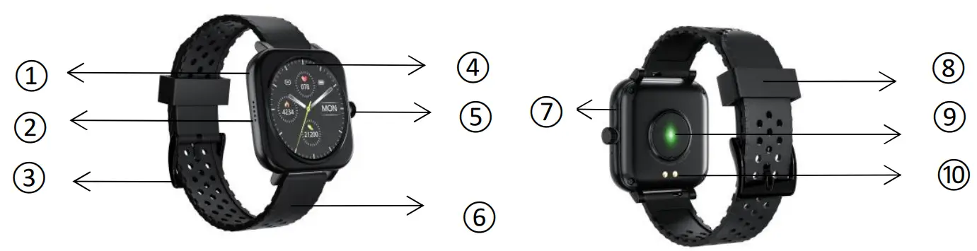 Shenzhen Berace Technology W35 Smart Watches - fig