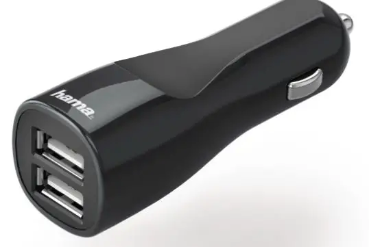 Hama 201634 Car Charger Instruction Manual