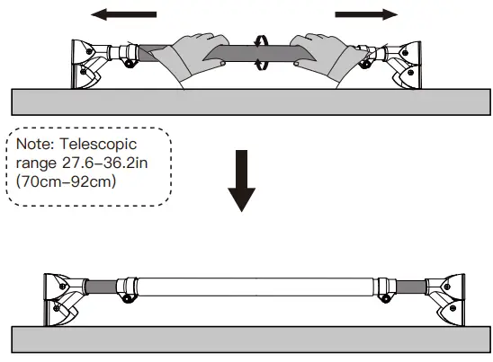 PERLECARE Doorway Pull-up frame