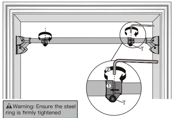 PERLECARE Doorway pull up in place