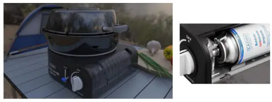 CADAC CITI Chef 40 Robust Compact and Portable BBQ - Safari Chef 30 Compact