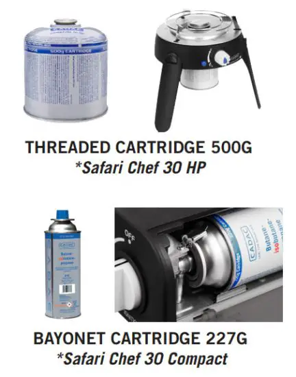 CADAC CITI Chef 40 Robust Compact and Portable BBQ - figure 2