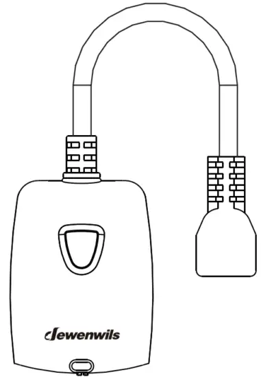 dewenwils HOWT11A WiFi Outdoor Smart Outlet