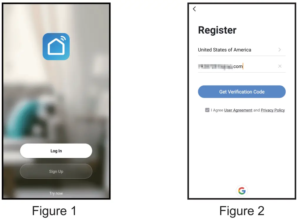 dewenwils HOWT11A WiFi Outdoor Smart Outlet - Log In 1