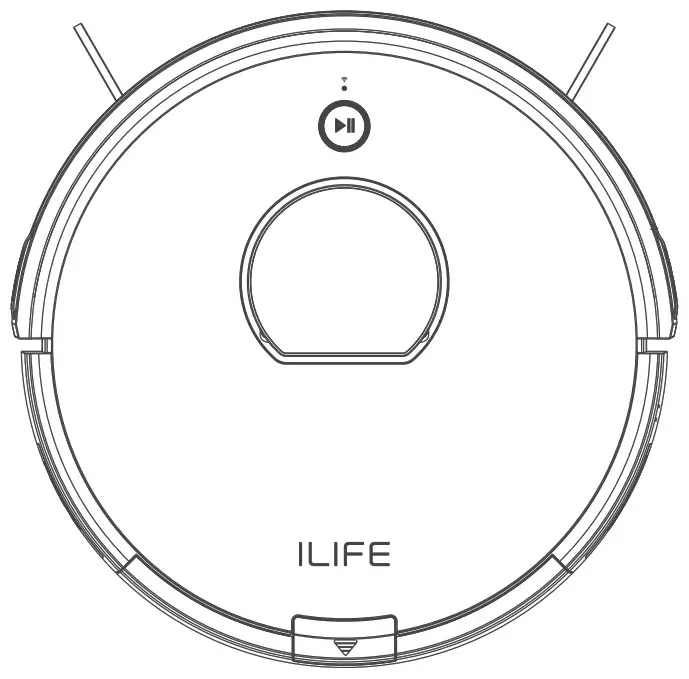 ILIFE A10 Laser Navigation Robot Vacuum Cleaner - cover