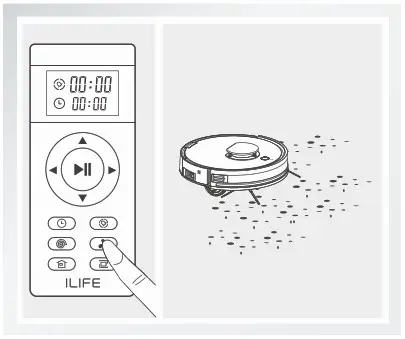 ILIFE A10 Laser Navigation Robot Vacuum Cleaner - how to rse 6