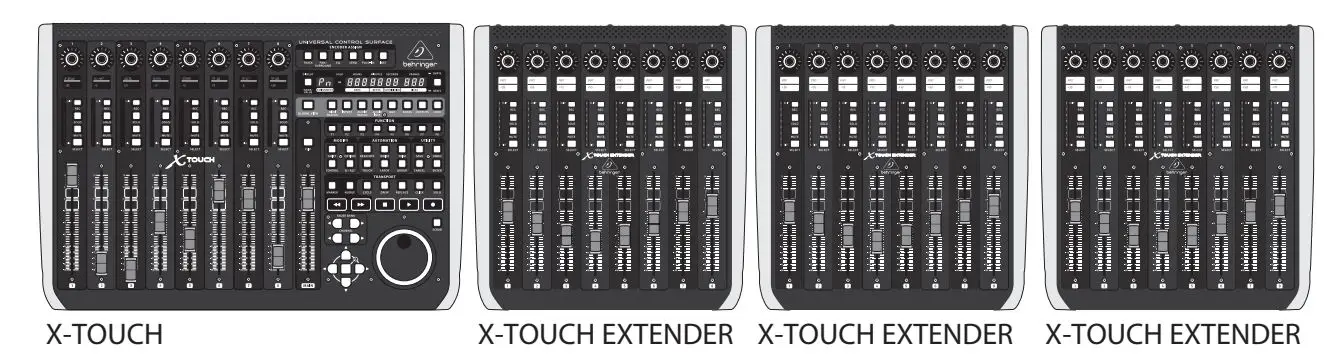 behringer-415600-X-Touch-Extender-Universal-Remote-Control-for-DAWs-2