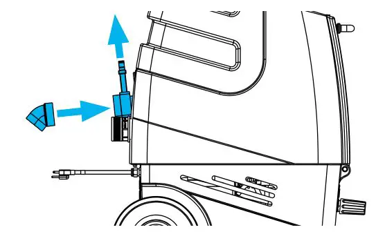 Mytee 1000DX-200 Speedster Deluxe Box Extractor - Emptying the Recovery Tank