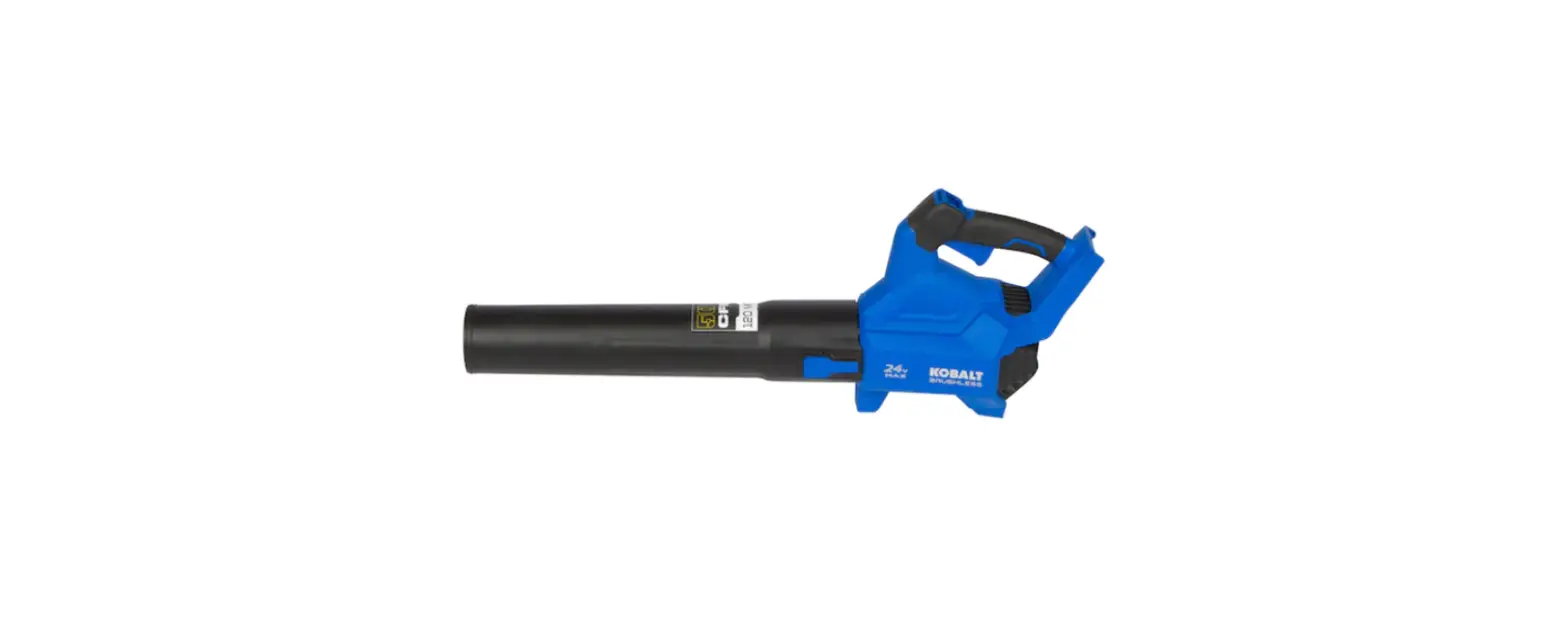 Kobalt Khb 2024b-03 Brushless Handheld Cordless Electric Leaf Blower Instruction Manual