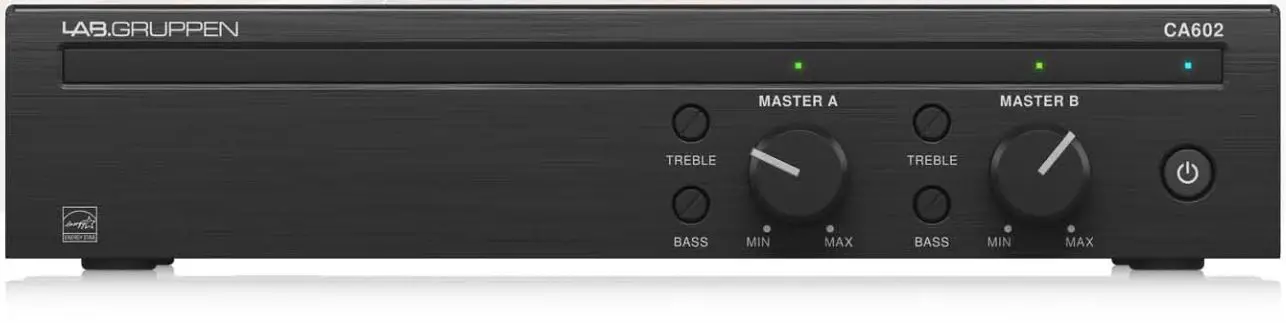 Lab Gruppen 2 X 60 Watt Commercial Amplifier Energy Star Certification User Guide