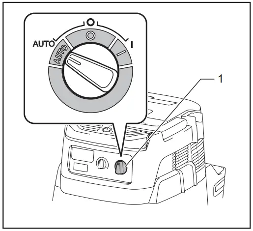 Cancelling tool registration for the vacuum cleaner