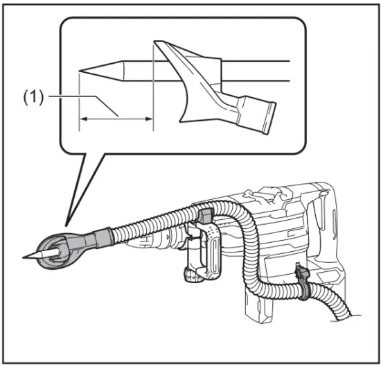 Dust extractor attachment