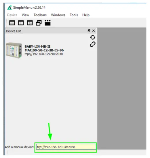 LIPOWSKY Baby LIN MB II LIN and CAN Bus Simulator with Rs 232 Ethernet Interface - IP