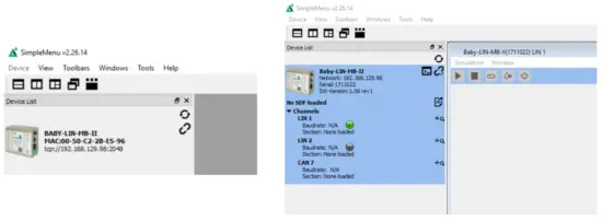 LIPOWSKY Baby LIN MB II LIN and CAN Bus Simulator with Rs 232 Ethernet Interface - LIN
