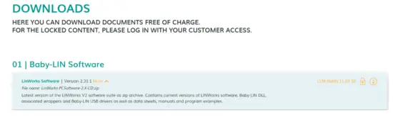 LIPOWSKY Baby LIN MB II LIN and CAN Bus Simulator with Rs 232 Ethernet Interface - lin bus