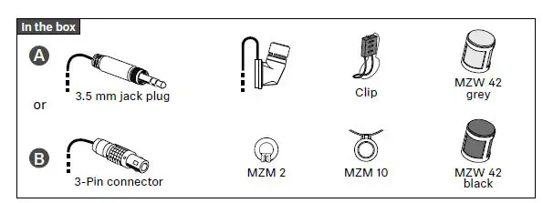 SENNHEISER MKE 40-EW Cardioid Lavalier Microphone FIG 4