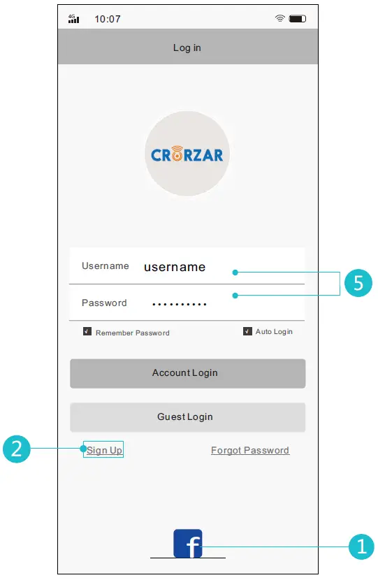 CRORZAR Light Bulb Camera 05